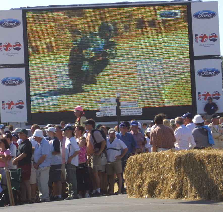 Gurney & Alligator on screen at Goodwood