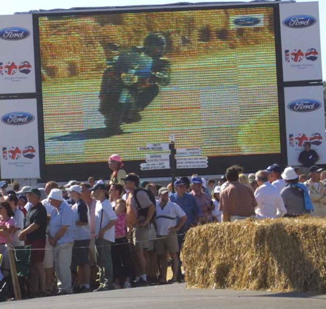 Gurney & Alligator on screen at Goodwood