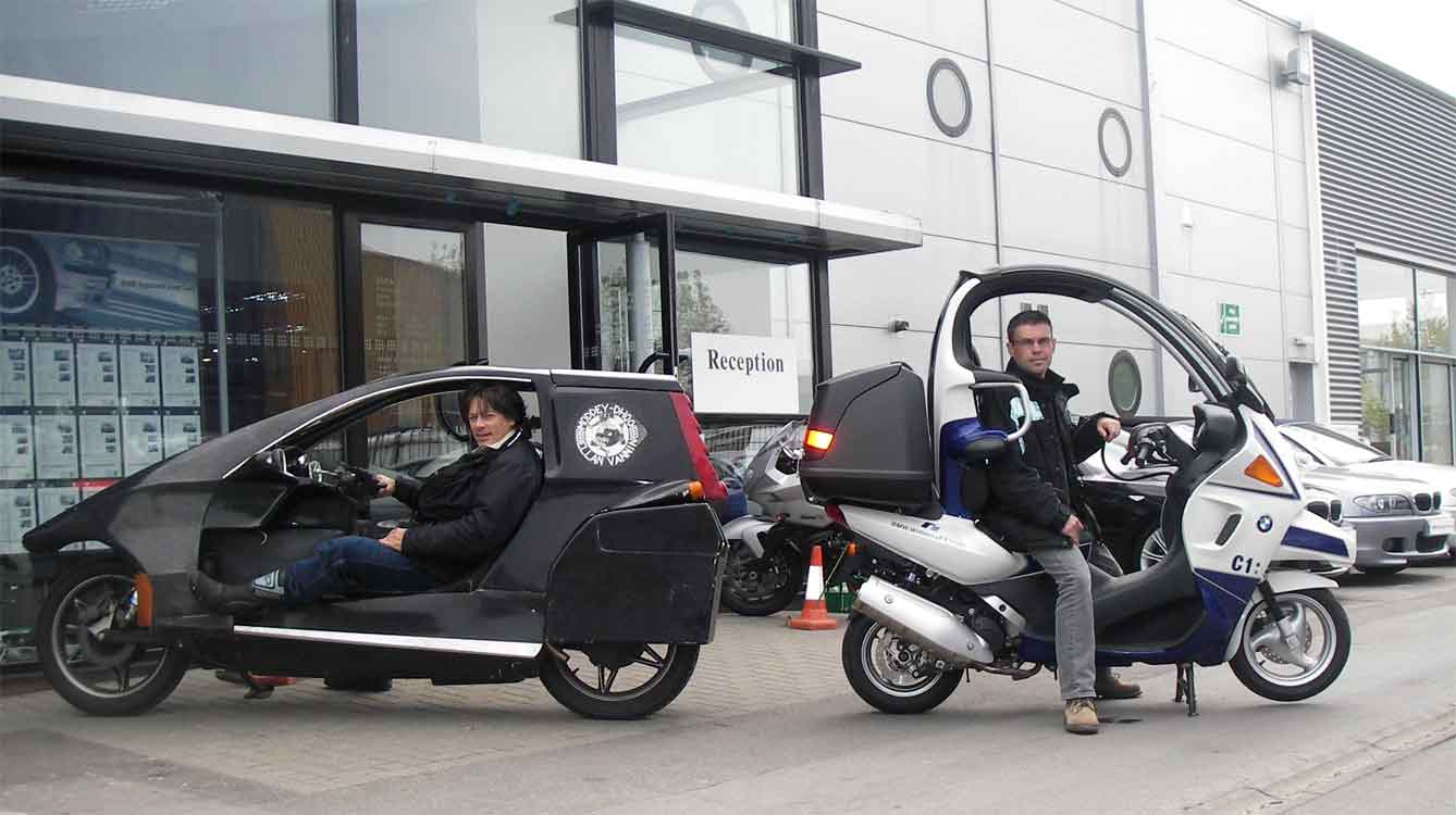 Blez's Quasar meets a BMW C1 Blez's Quasar meets a BMW C1