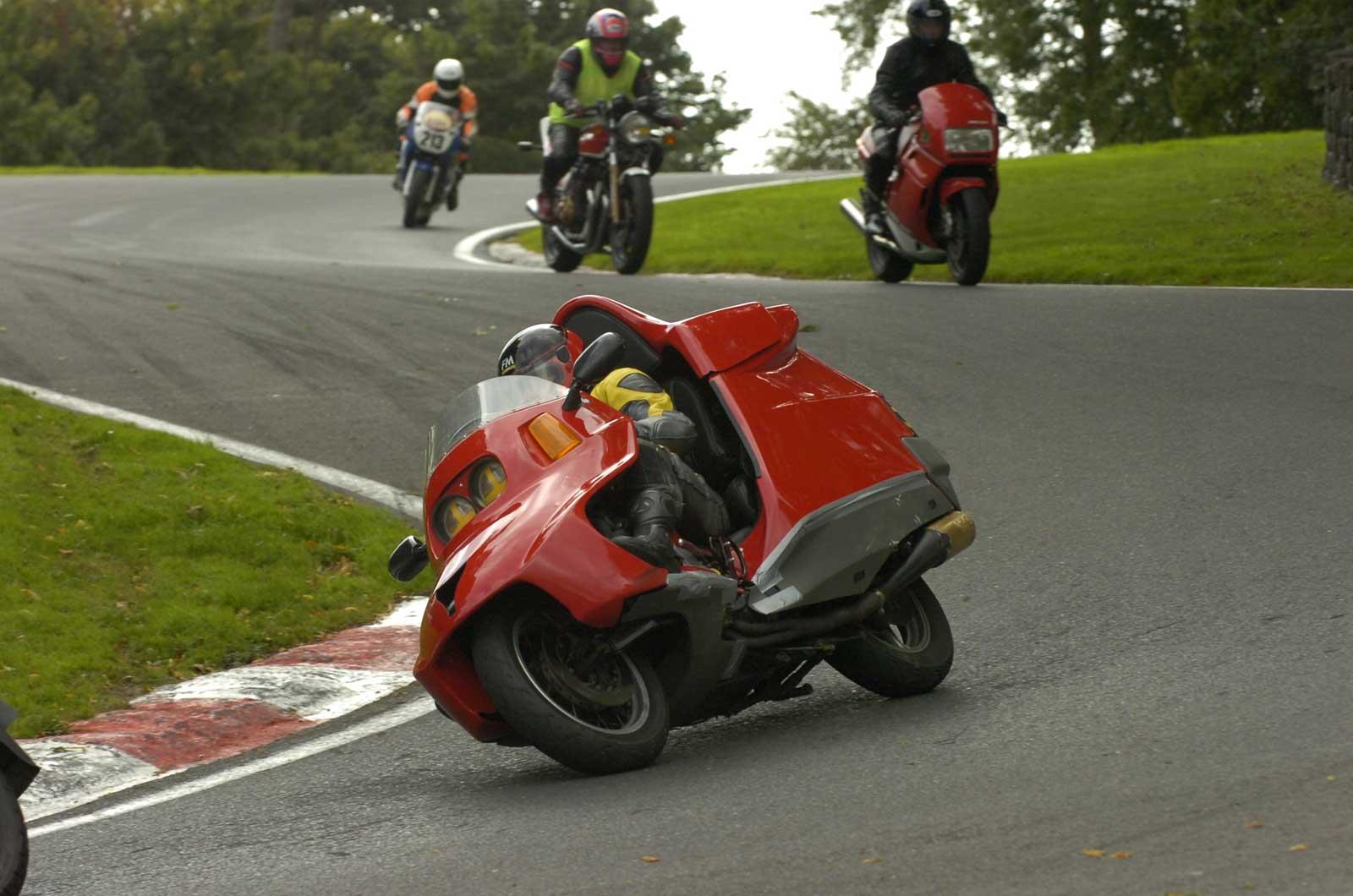 Colin Russell on track