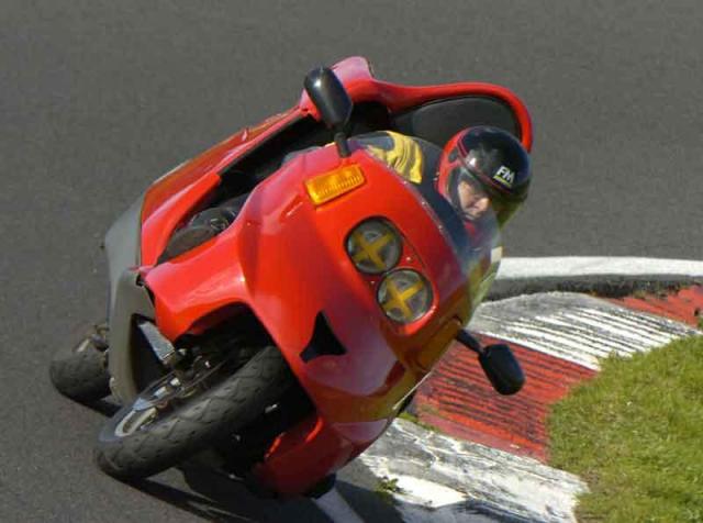 Colin Russell on track
