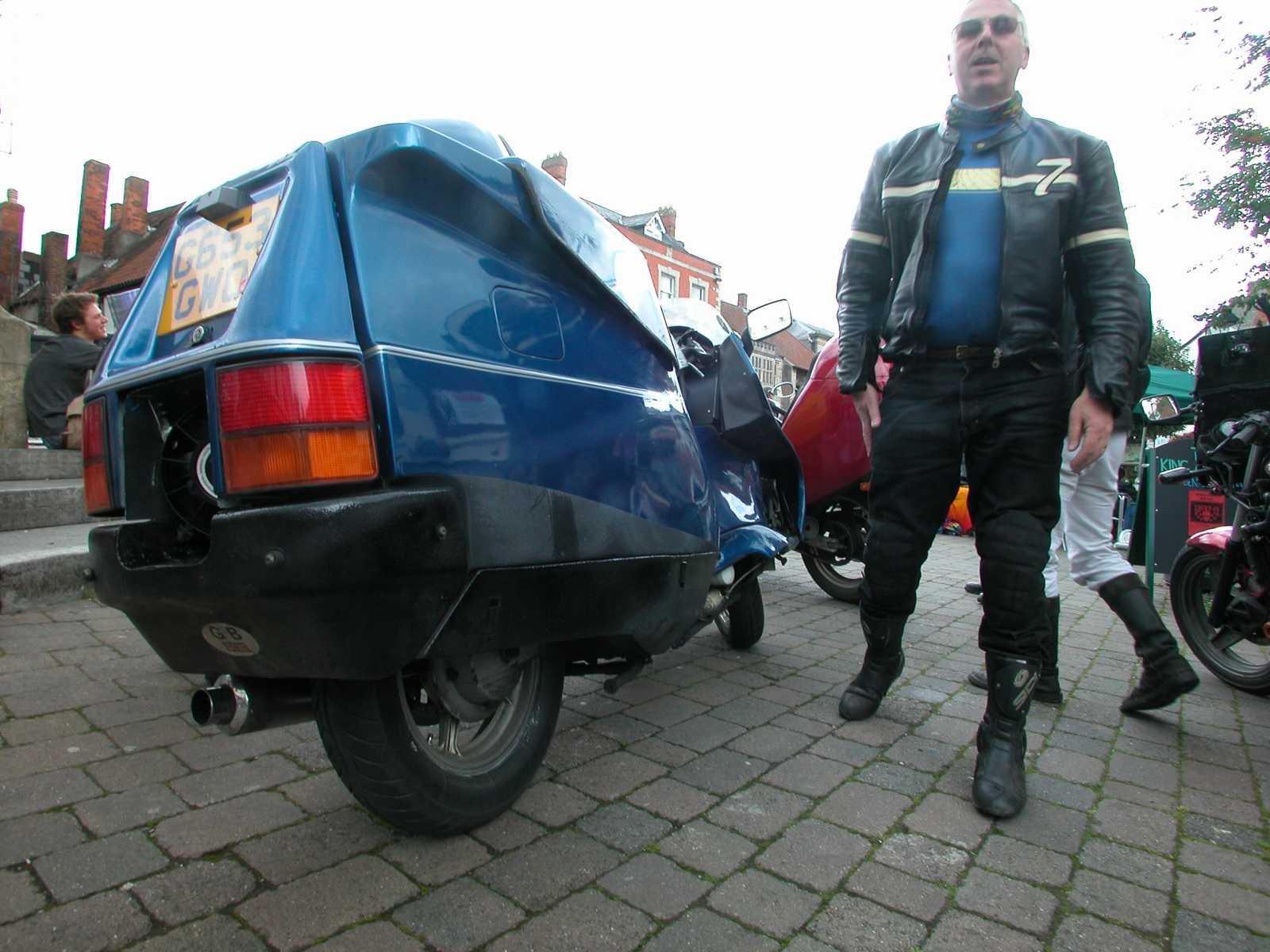 Graham and 05 (new tyres!)