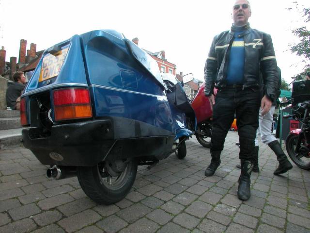 Graham and 05 (new tyres!)