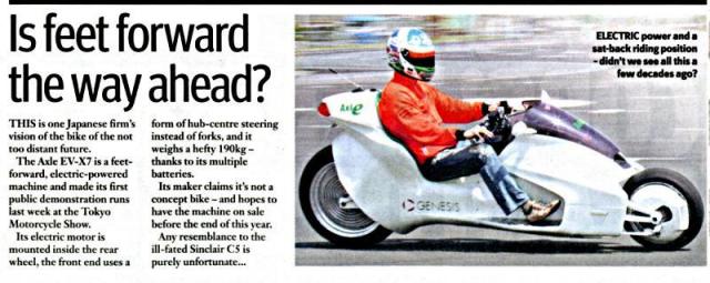 EV-X7 - MCN article