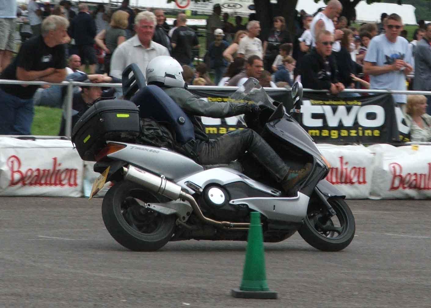 Colin F. in the chicane
