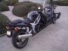 Black Rear engined SV650