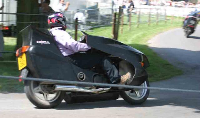 John Bruce in Coda 400 twin