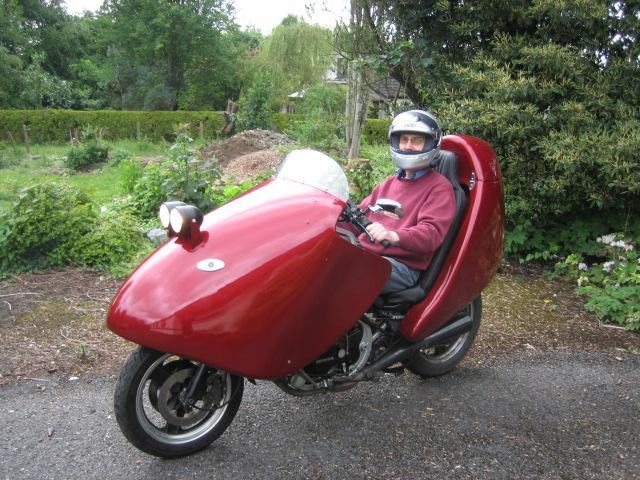 Honda VF500FF Front quarter