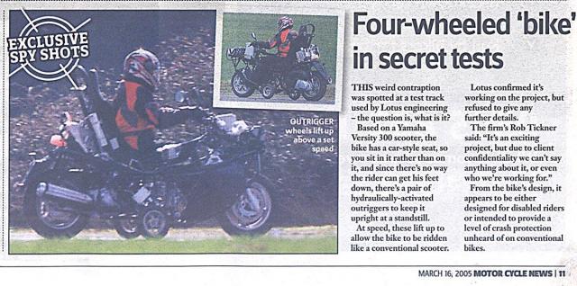 MCN article of Lotus/Yamaha FF?