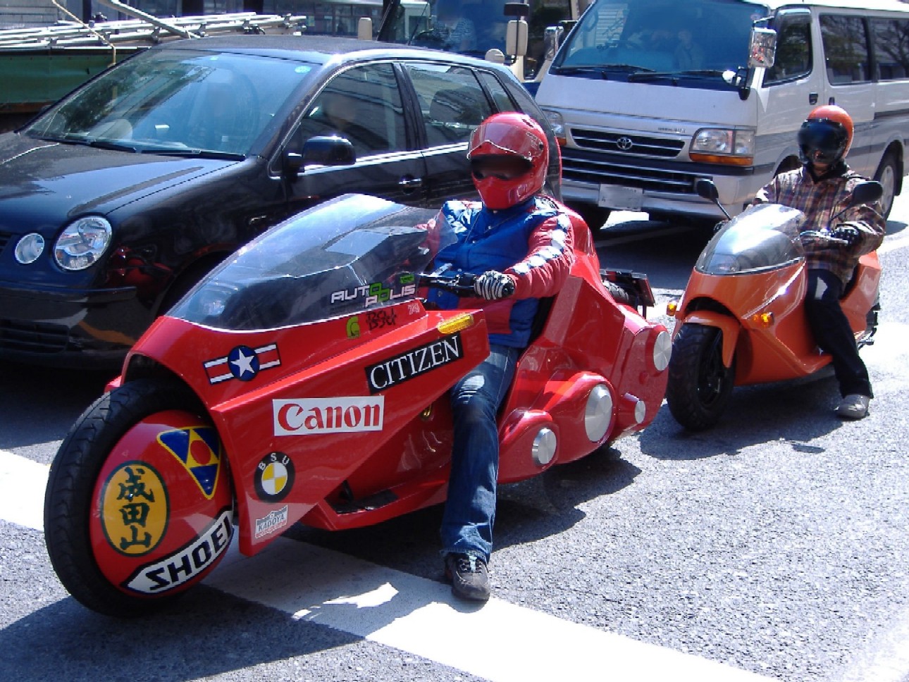 Jeff england AKIRA bike replica