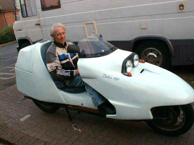 Pete Lawrence in his Delta Talbot 930