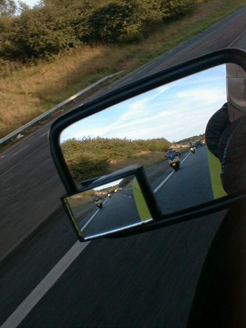 AQ Robin and Arthur following me to the Humber Bridge