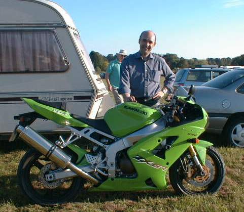 Julian B's new Kawa ZX6
