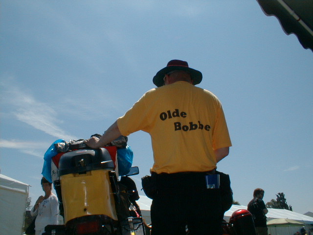 30 - Olde Bobbe in heaven with his Bananaskin!