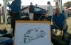 John Keogh concept sketch and Carver adhere to classic lines (Pic courtesy Paul Blezard Archive)