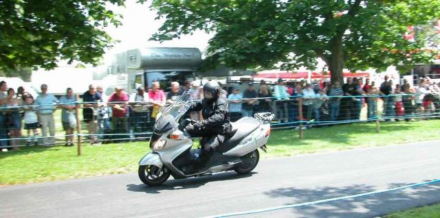 Burgman 650 at Beaulieu