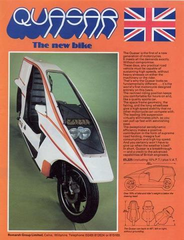3)  Romarsh Quasar 1981  Advertisement