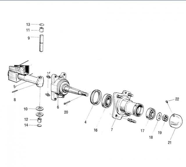 Reliant Front Hub