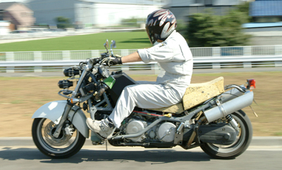 Customised Burgman 650 from Whitehouse in Japan.