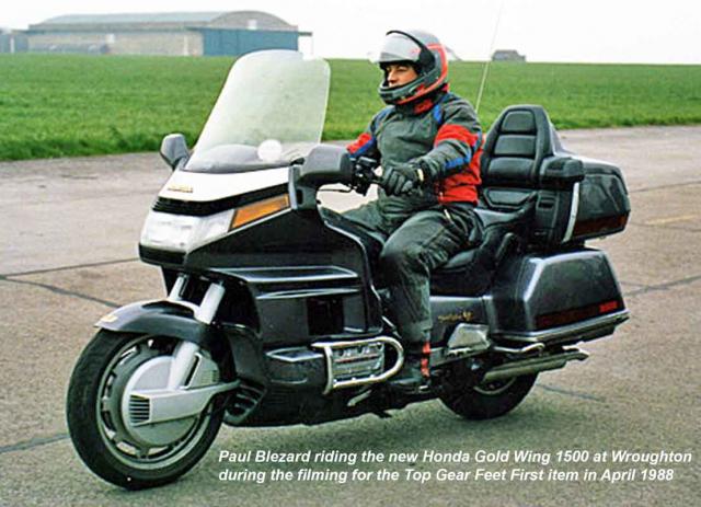 Blez on Gold Wing 1500 at Wroughton