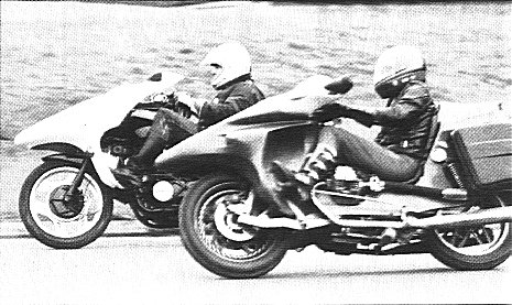 Honda VT500 FF + V50 Guzzi Phasar
